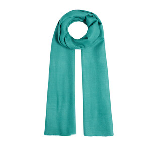 Menthol Wool Silk Scarf - Thumbnail