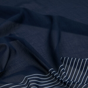 ipekevi - Navy Prive Cotton Scarf (1)