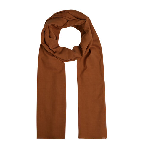 New Copper Plain Cotton Scarf