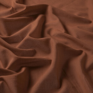 New Copper Plain Cotton Scarf - Thumbnail