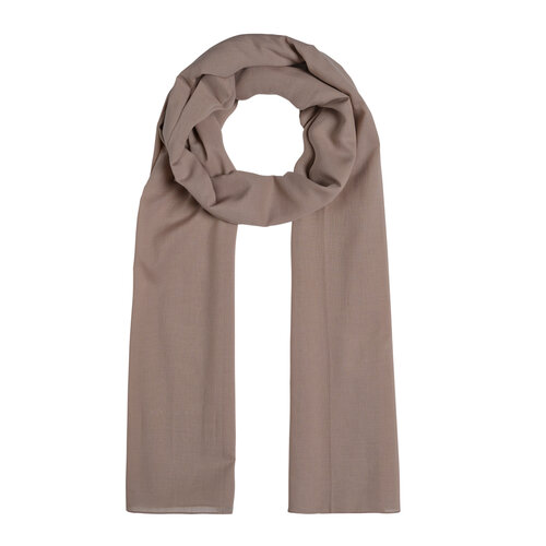 Nude Plain Cotton Scarf