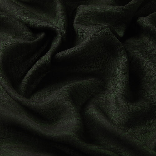 Pine Green Zigzag Scarf