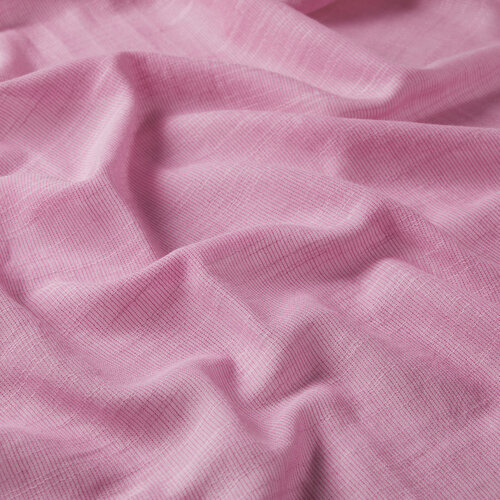 Pink Plain Cotton Silk Scarf