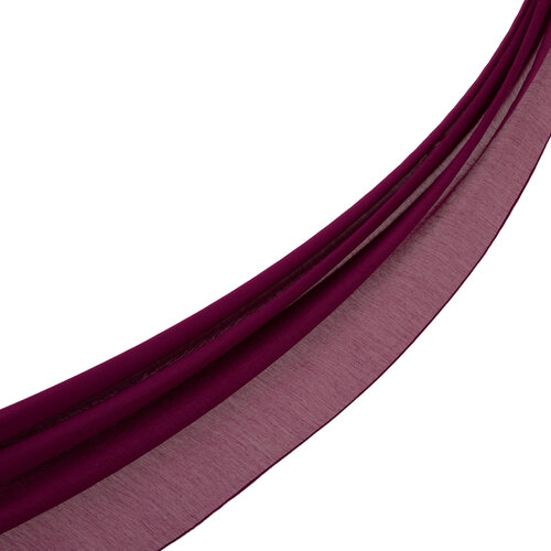 Plum Tencel Scarf