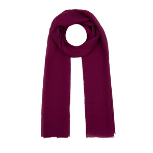 Plum Tencel Scarf - Thumbnail