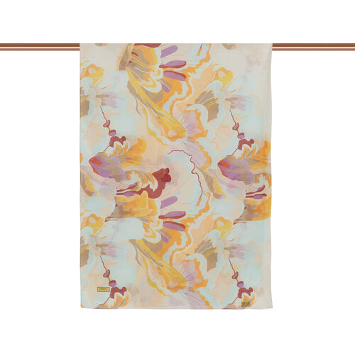 Powder Flower flower Marble Cotton Scarf