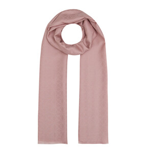 Powder Pink Mini Seljuk Monogram Scarf - Thumbnail