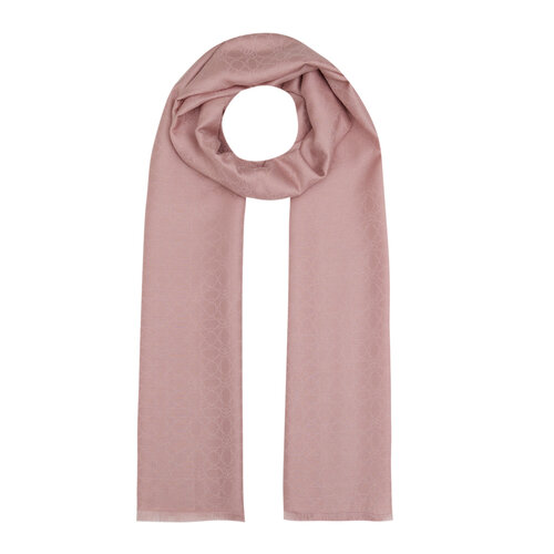 Powder Pink Mini Seljuk Monogram Scarf