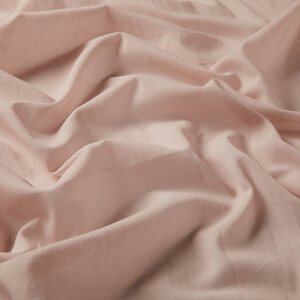 Powder Pink Plain Cotton Scarf - Thumbnail