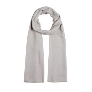 Pumice Stone Plain Cotton Silk Scarf - Thumbnail