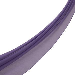 Purple Tencel Scarf - Thumbnail