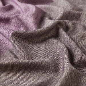 Purple Wool Scarf - Thumbnail