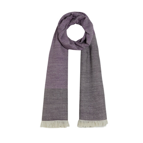 Purple Wool Scarf