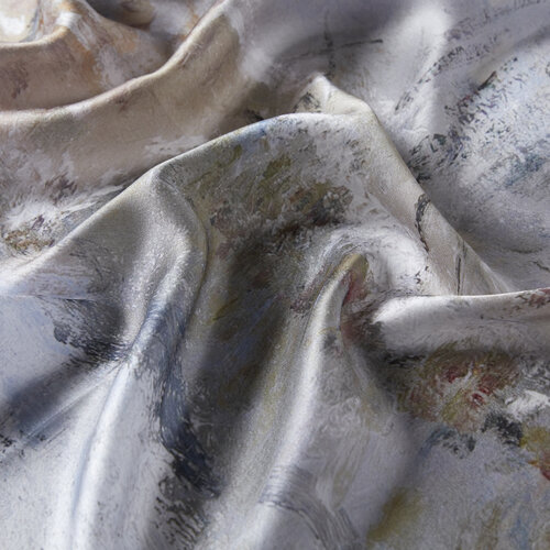 Rue Sous La Neige Argenteuil Satin Silk Scarf