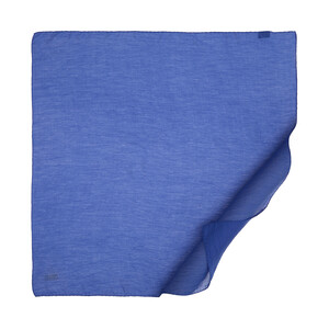 Sax Blue Tencel Scarf - Thumbnail