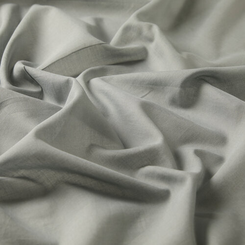 Silver Plain Cotton Scarf