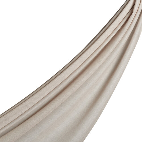 Stone Plain Cashmere Prime Scarf