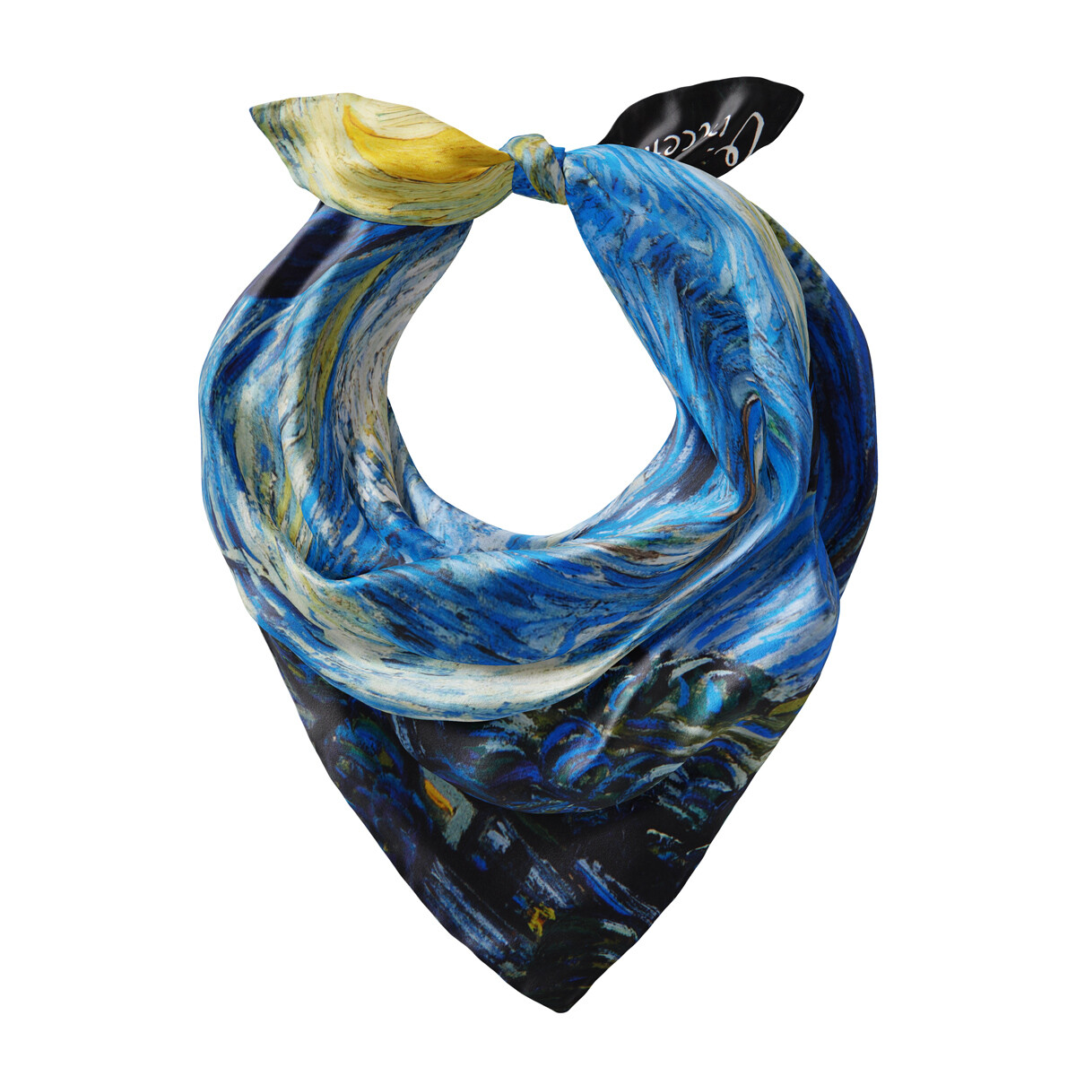 starry night pocket square