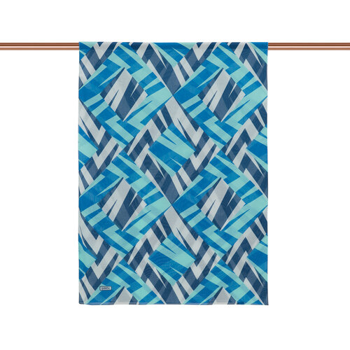 Turquoise Fourway Cotton Scarf