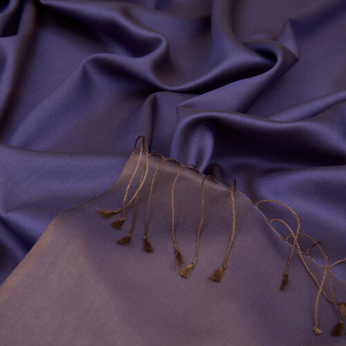 Violet Reversible Silk Scarf