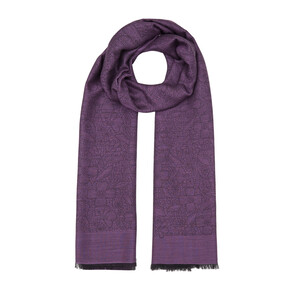 Violet Saadabad Garden Print Scarf - Thumbnail